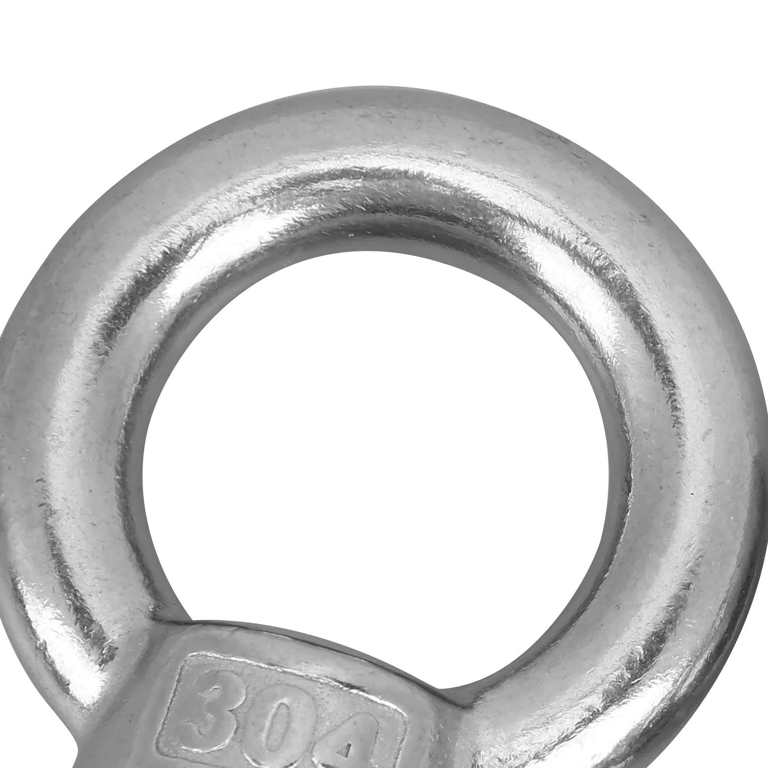 2 unids golfos de acero inoxidable M16 M20 macho anillo de elevación perno de ojo maquinaria pesada hombro anillo de elevación pernos de ojo (M20)