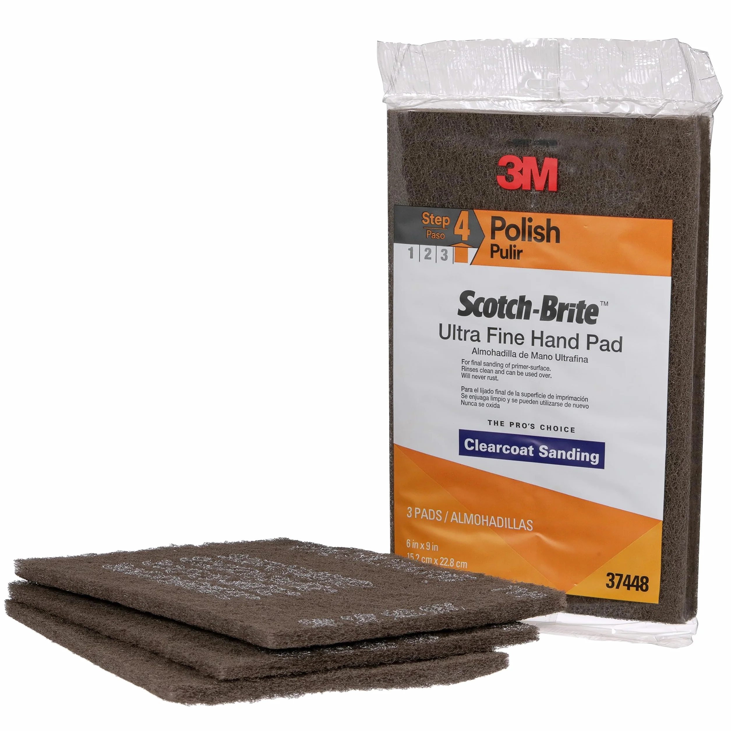 Cubitron Scotch-Brite 37448 - Almohadilla de mano ultrafina