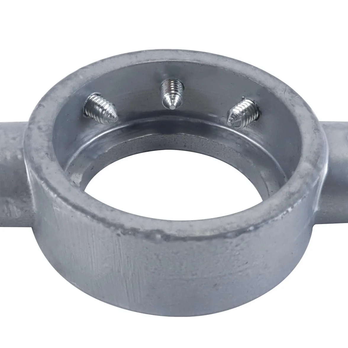 Llave de mango para troquel redondo M24-M27/55 mm, soporte de troquel de rosca de aleación de zinc para corte y reparación de roscas