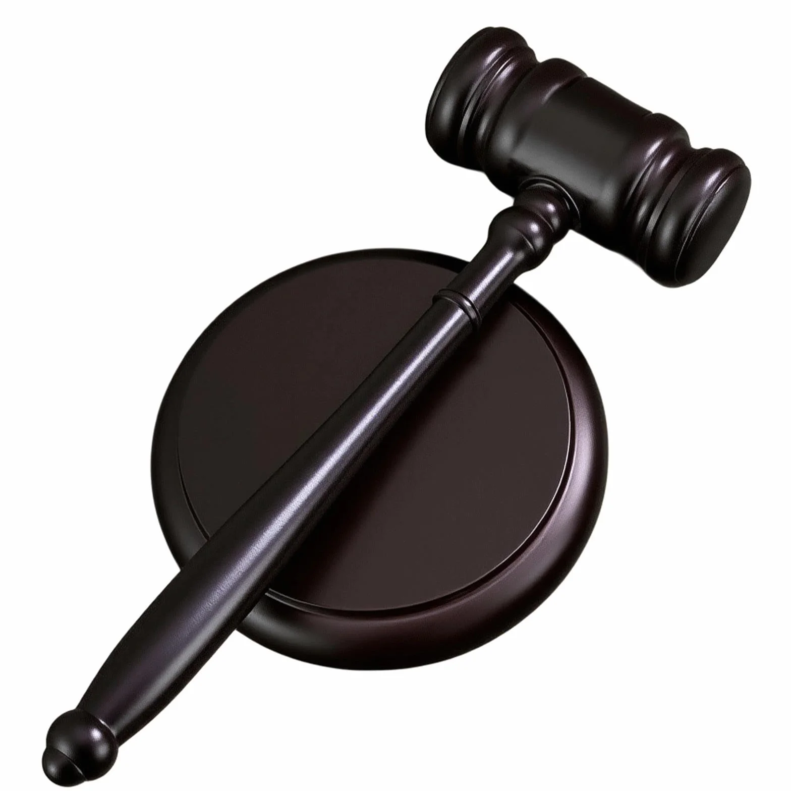 Juego Martillo de Juez Madera con Base y Bloque Sonido Mazo Juez Martillo de Subasta para Abogados Jurados Conferencias y Eventos Oficiales (Version B)