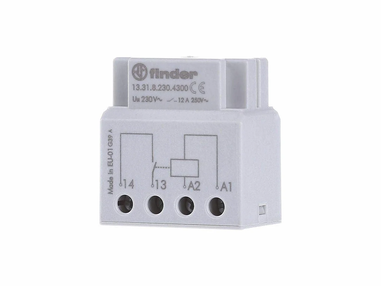 Finder serie 13 - Rele auxiliar 1 contacto 230v corriente alterna