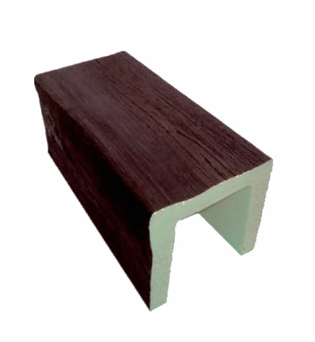 VIGA IMITACION MADERA DECORATIVA DE POLIURETANO 15CM X 15CM X 3M