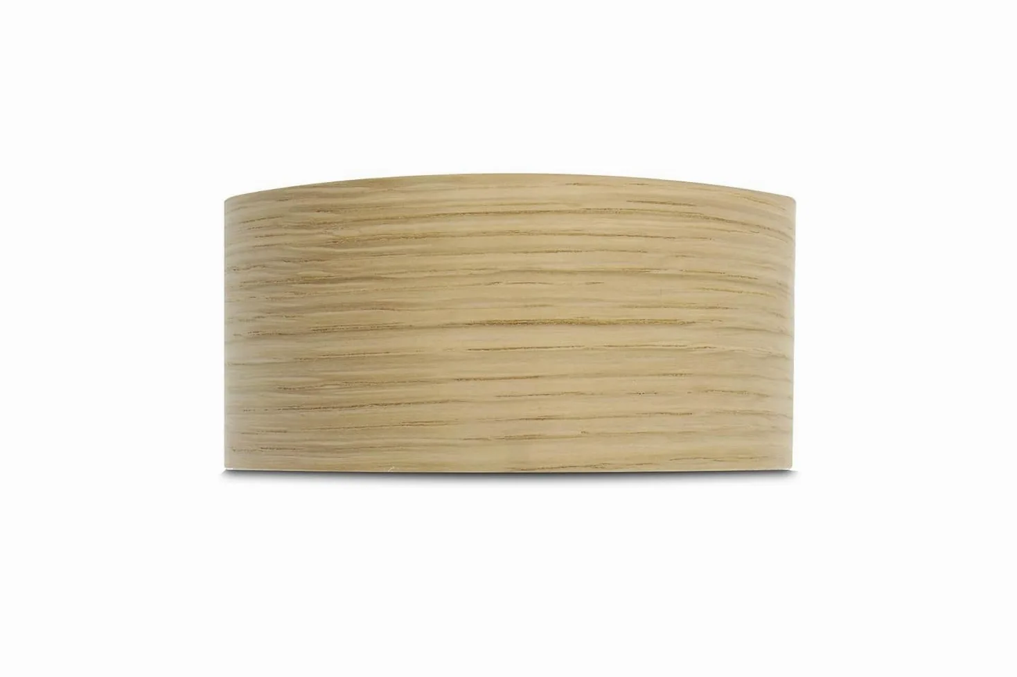 Borde termoadhesivo de roble real de 50 mm - Rollo de 7,5 m - Cinta de chapa de madera prepegada para una fácil aplicación de bricolaje - Cubrirá el borde de un panel de MDF estándar