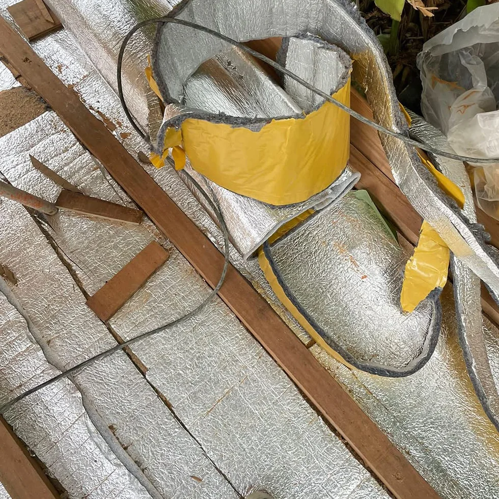Aislante Acústico y Térmico Autoadhesivo con Aluminio 1,20m Ancho - Insonorización Antihumedades