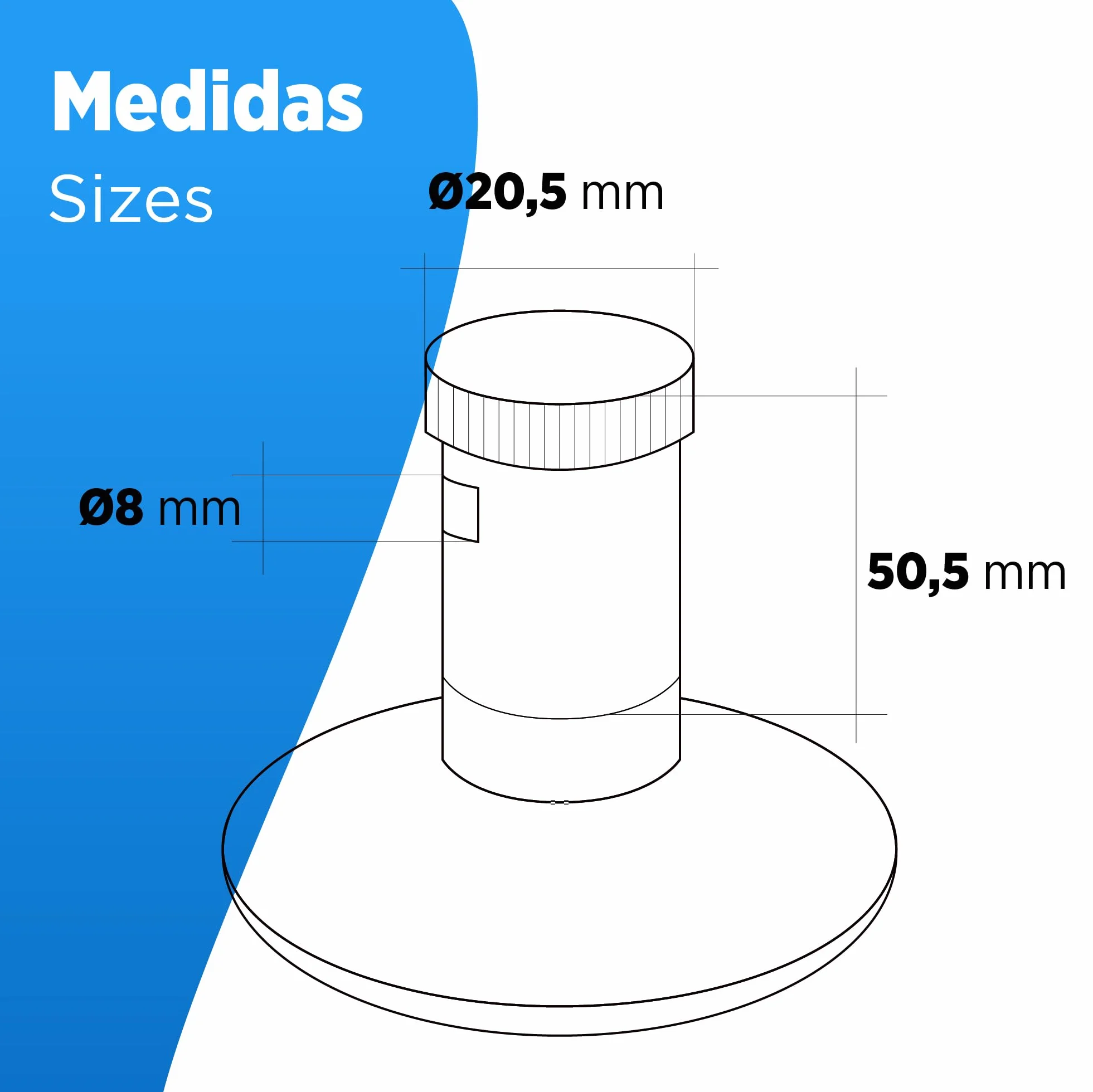 FLUVIA Embellecedor NEGRO Tapa llave de Paso Agua Ø69x59mm Mando Oculto y Plafón para Ducha Piscina Grifo Empotrado