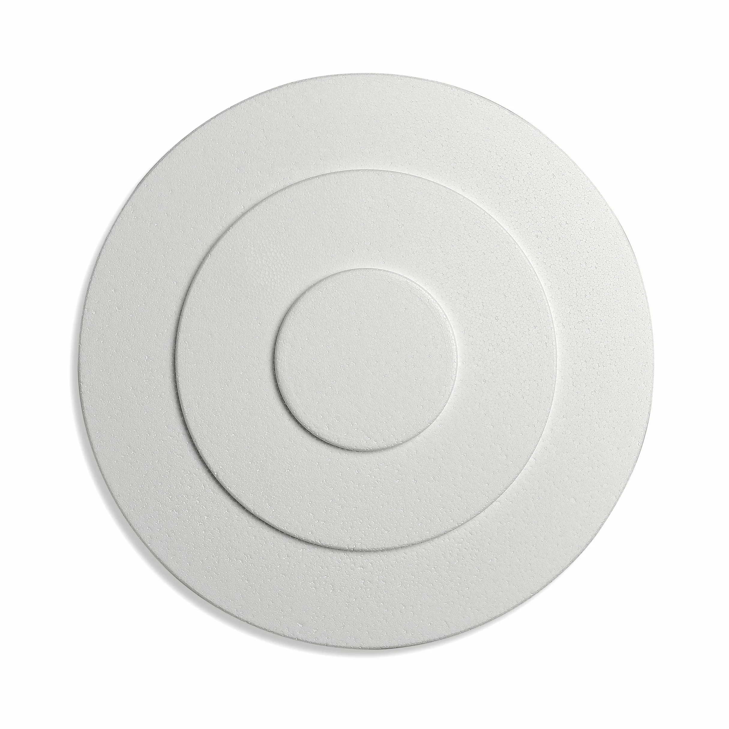 Decosa – Rosetón Annabelle, color blanco, diámetro 32 cm