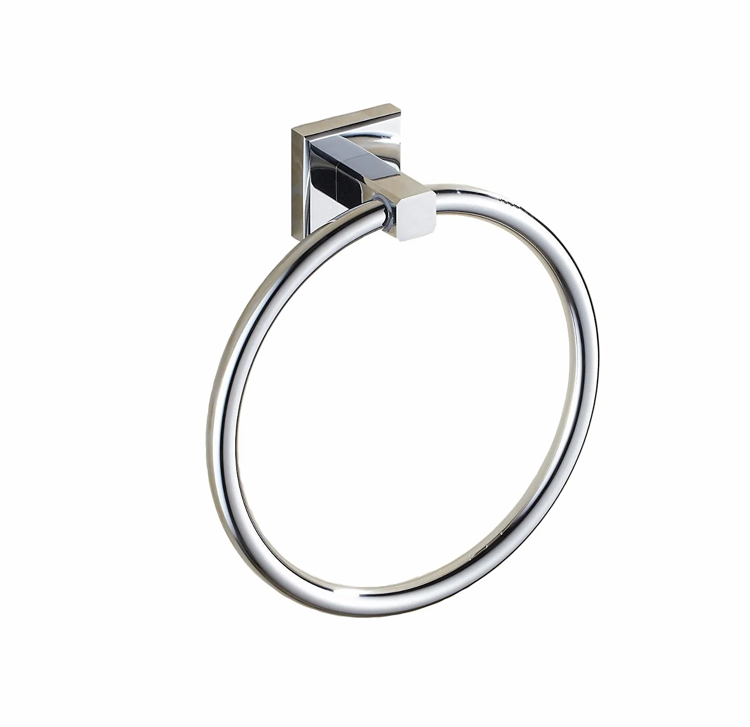 Aothpher Wall anillo de toalla montado en la cocina titular de baño toalla de cromo del acero inoxidable