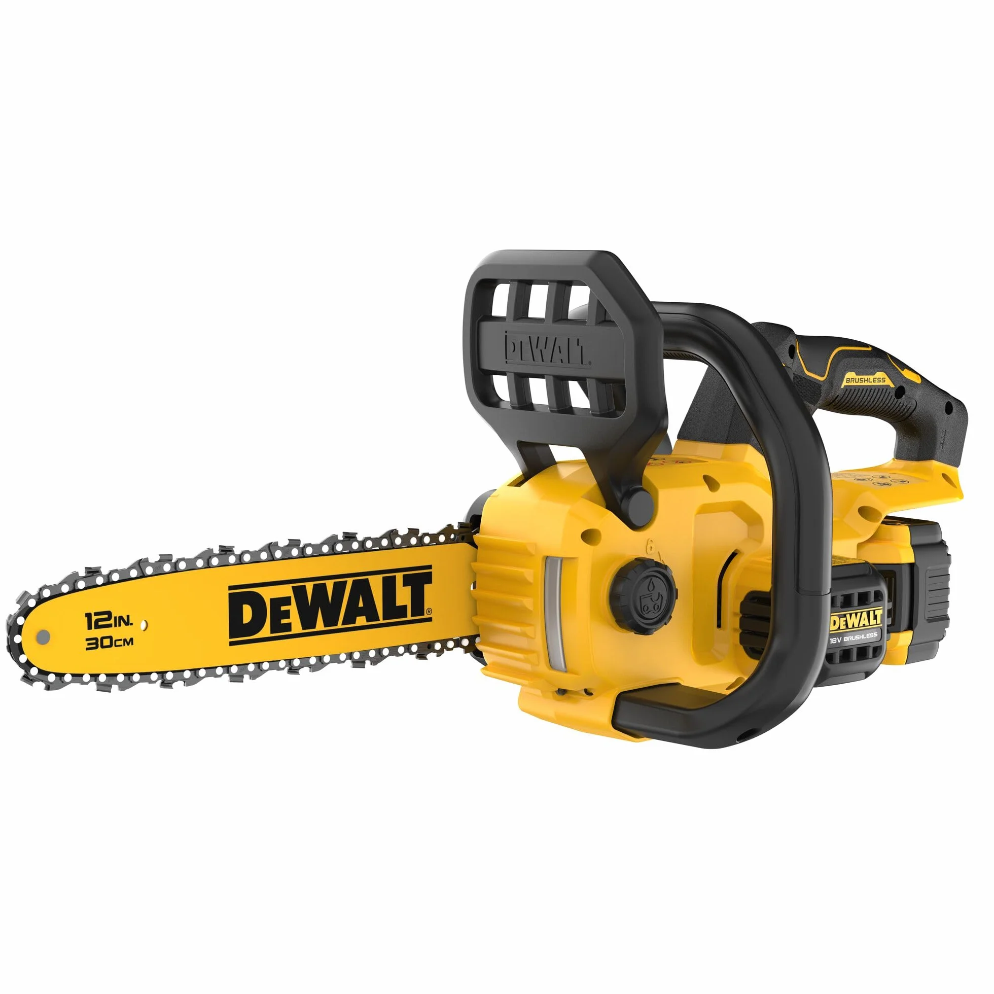DEWALT Motosierra compacta sin escobillas XR 18V 30 cm 5Ah DCMCS565P1-QW