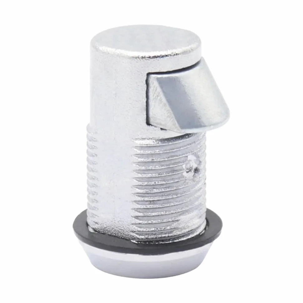 Pestillo de Puerta Universal de aleación de Zinc, 2 uds., for Remolque, RV, Camper, Armario, Cerradura cilíndrica con 2 Llaves