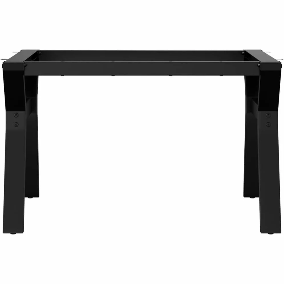 vidaXL Patas de Mesa de Centro Estructura Y Acero 70x60x43 cm, Pata de Mesa Auxiliar, Pata de mesita Auxiliar, Pata de Mesa de Metal