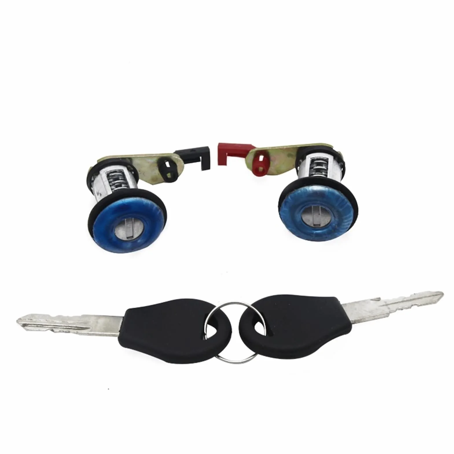 CERRADURA PUERTA IZQUIERDA DERECHA CON 2 LLAVES, for NISSAN, PRIMERA P10, for Micra, K11 80600/1-50J00 Cerradura de puerta de coche