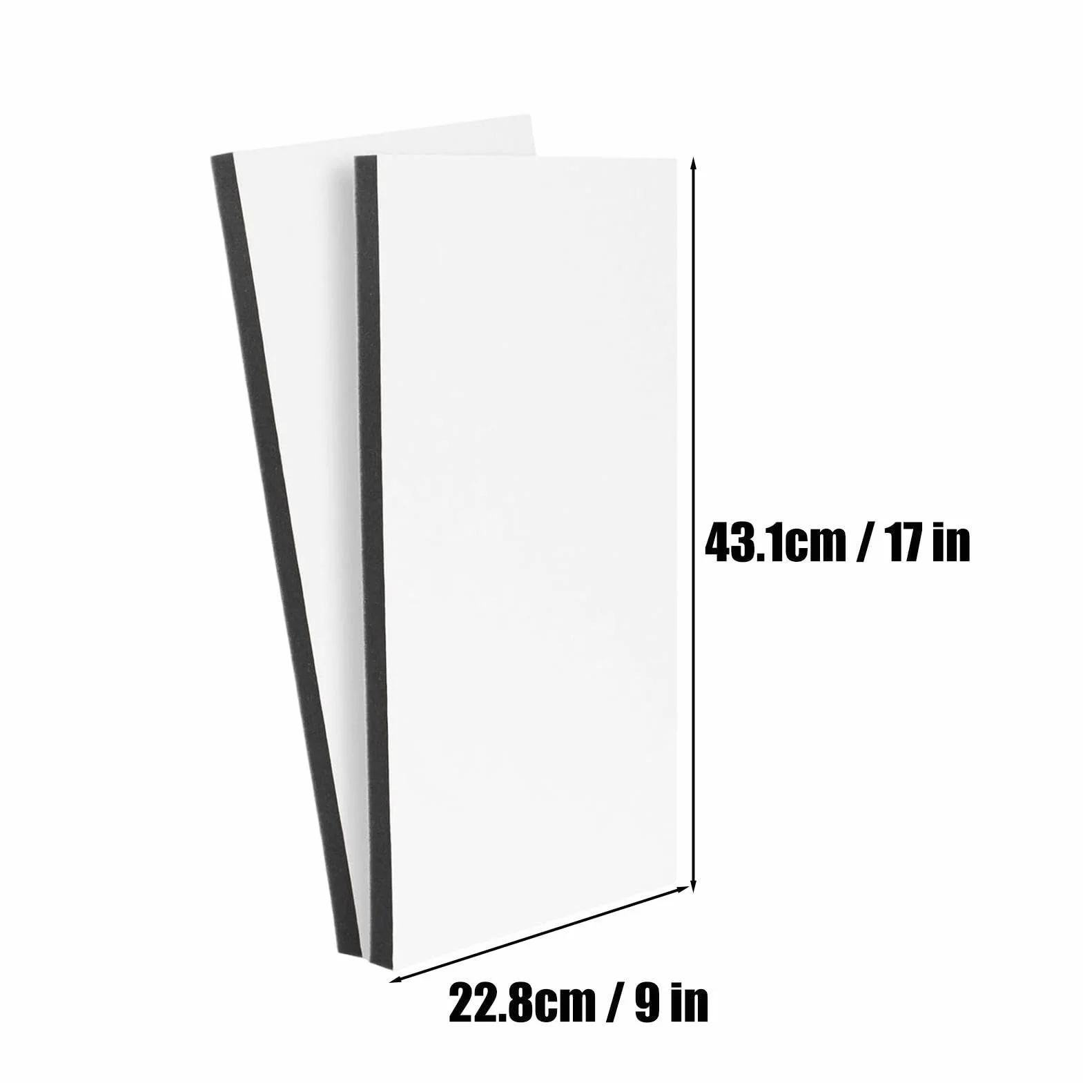 Kit de Sellado para Ventana con Aire Acondicionado,2 Piezas Universales De Alta Densidad | Paneles Laterales Espuma Aislante AC - Oficina, Dormitorio, Hogar, Apartamento, Previene Fugas De Aire