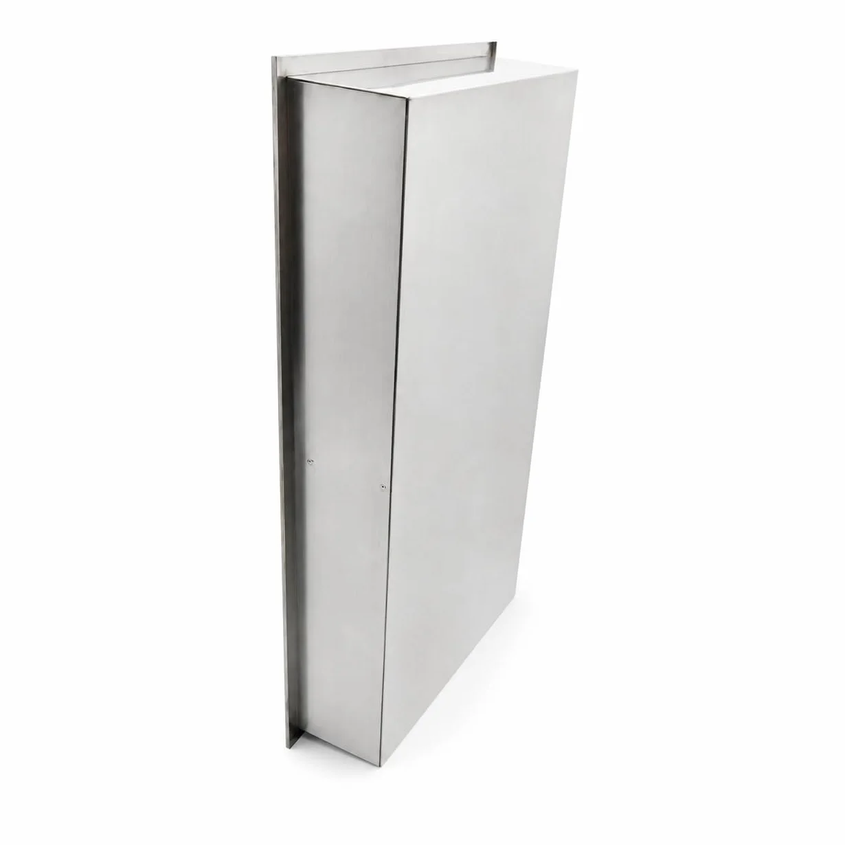 Hornacina Ducha Empotrable Vertical 33x63 cm Acero Inoxidable S.304 Nicho Baño Pared Anticorrosión MEDIMEX Artic Níquel Cepillado