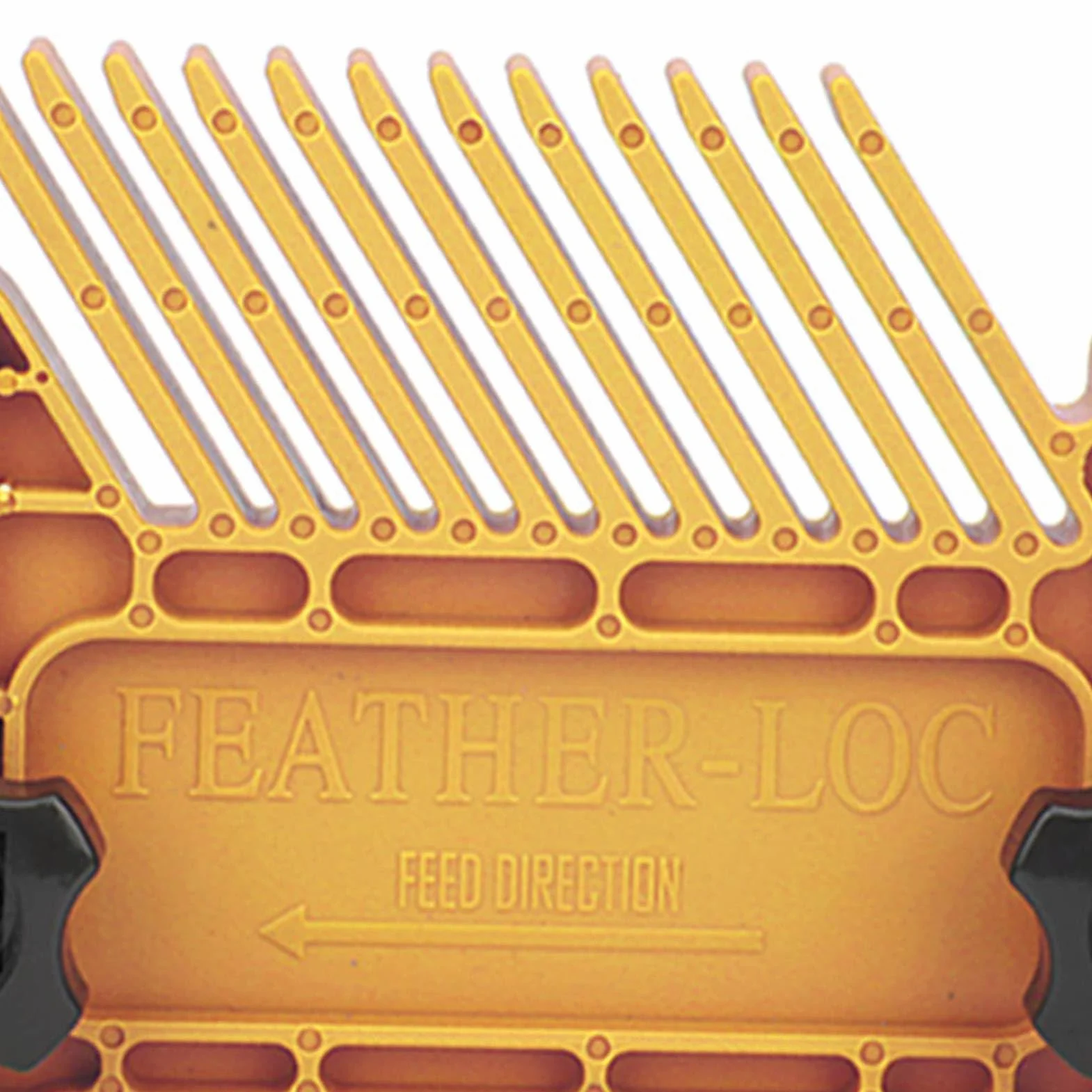Tablero de Plumas Para Trabajar La Madera Tablero de Plumas con Ranura de Chaflán de Plástico Máquina de Lijado Profesional Tornillería Para Herramientas de Corte de Calidad Tablero