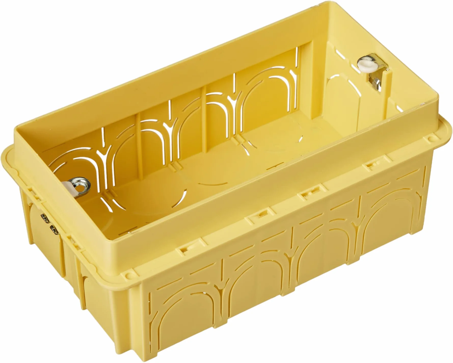 BTicino S504EF Kit de 3 cajas amarillo