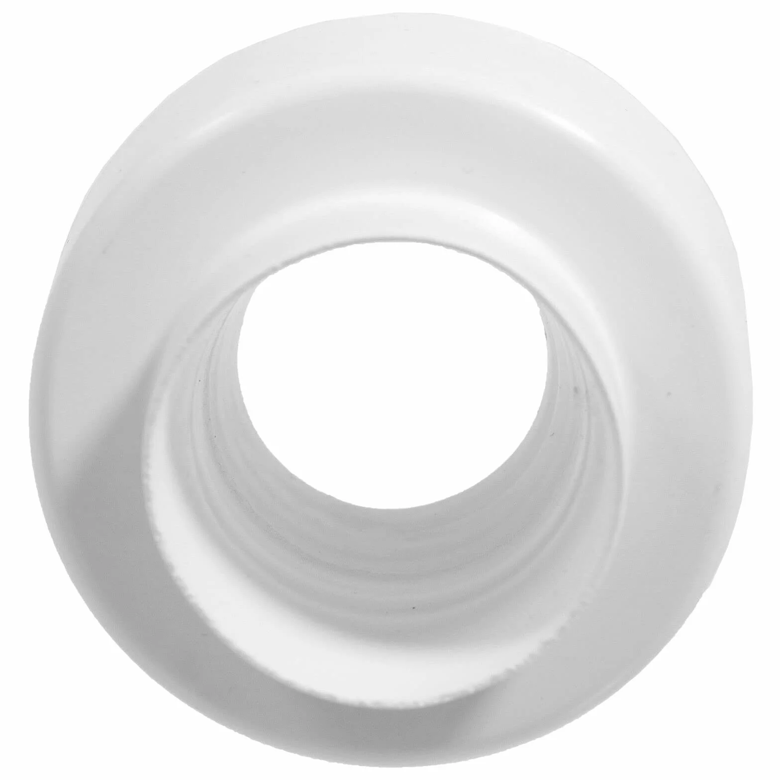 SPARES2GO Cono de descarga exterior para inodoro, sello flexible ajustable para WC