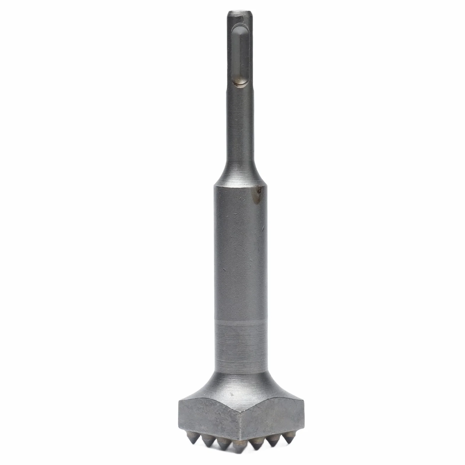 Cincel de Ranura Puntiaguda Martillo de Flor Eléctrico de Acero 40cr Broca de Buje Cabeza Cuadrada para Pulido de Metal Herramienta de Fresado Industrial