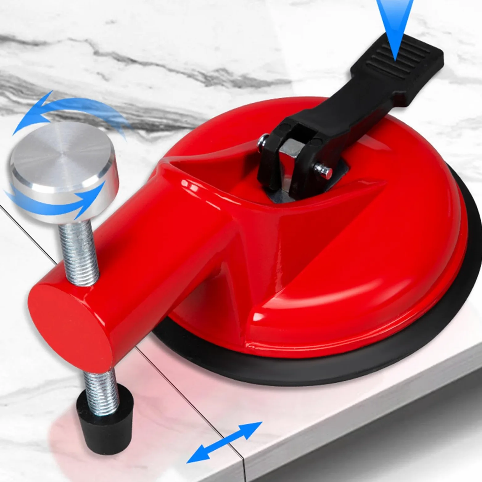 Wall Tile Leveler, Tile Suction Cup, Tile Installation Tool, Suction Leveler Gadget, Lifting Suction Tool, Tile Securing Tool, Suction Cup Leveler, Tile Lifting Tool, Heavy Duty Suction Cup