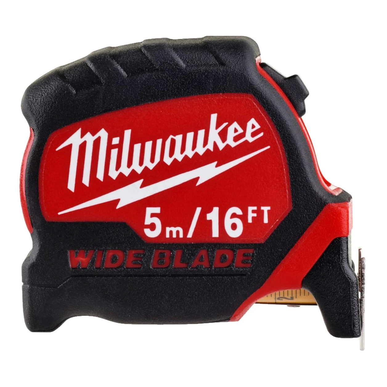 Milwaukee Cinta métrica de hoja ancha premium de 5 m (33 mm de ancho), (4932471817)