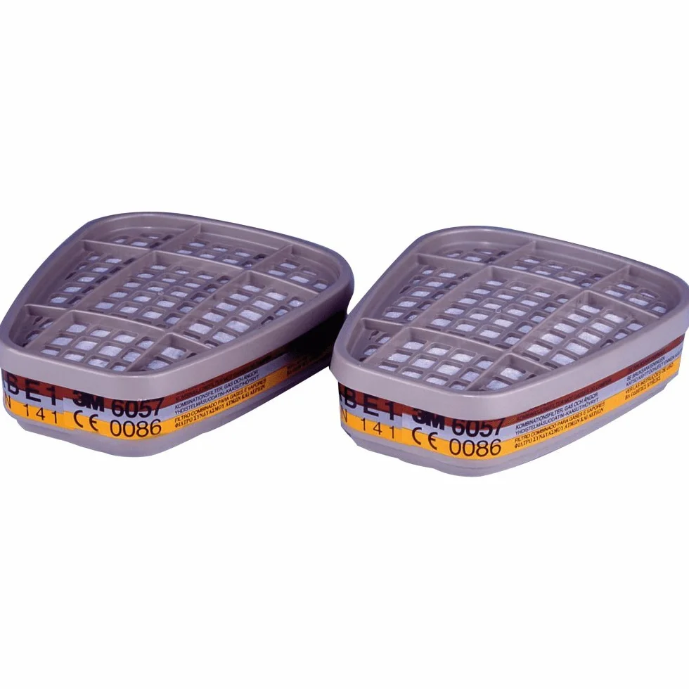 3M 6057 ABE1 Filtro de gas y vapor, par