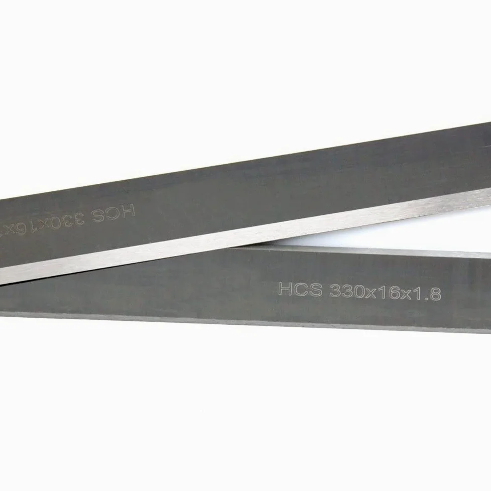 Cuchillas cepilladoras Cuchillas cepilladoras, 1 par de Cuchillas Madera HCS 330 mm Espesor x 16,8 for 13"