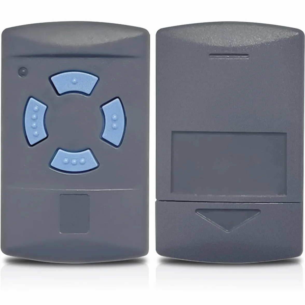 Puerta de Garaje Hörmann Mando a Distancia de 868,3MHz, 2 Piezas Mando a Distancia Transmisor Compatible con Hörmann, Mando a Distancia Hormann, Mando Puerta Garaje avec 4 Boutons Couleur Bleue