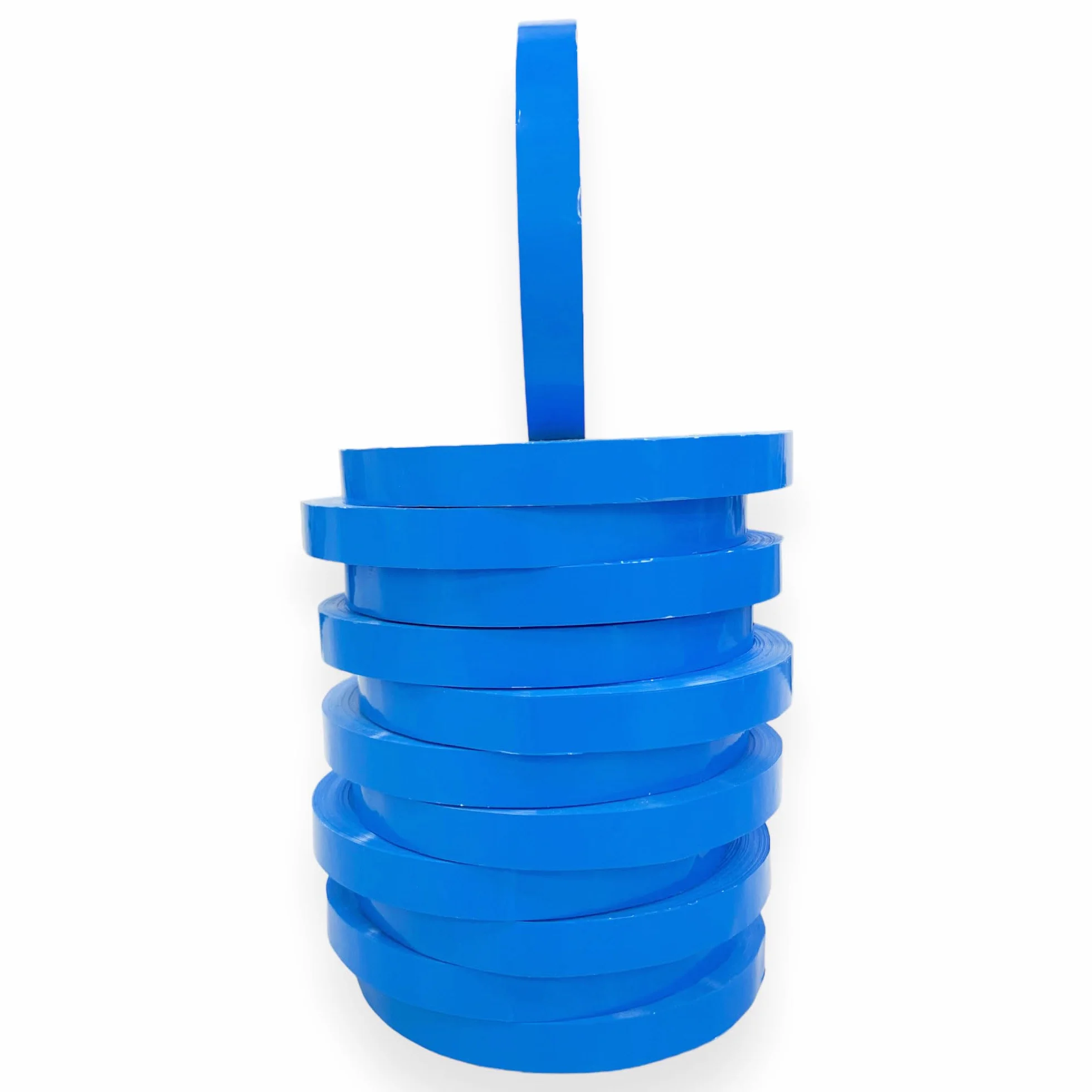 12 Rollos de Cinta de PVC Cierra Bolsas, 12 mm x 66 metros Garantizados. Cinta Adhesiva para Cerrar Bolsas y Usos Múltiples,Precinto Bolsas. Especial Maquinas Cierra Bolsas (Azul)