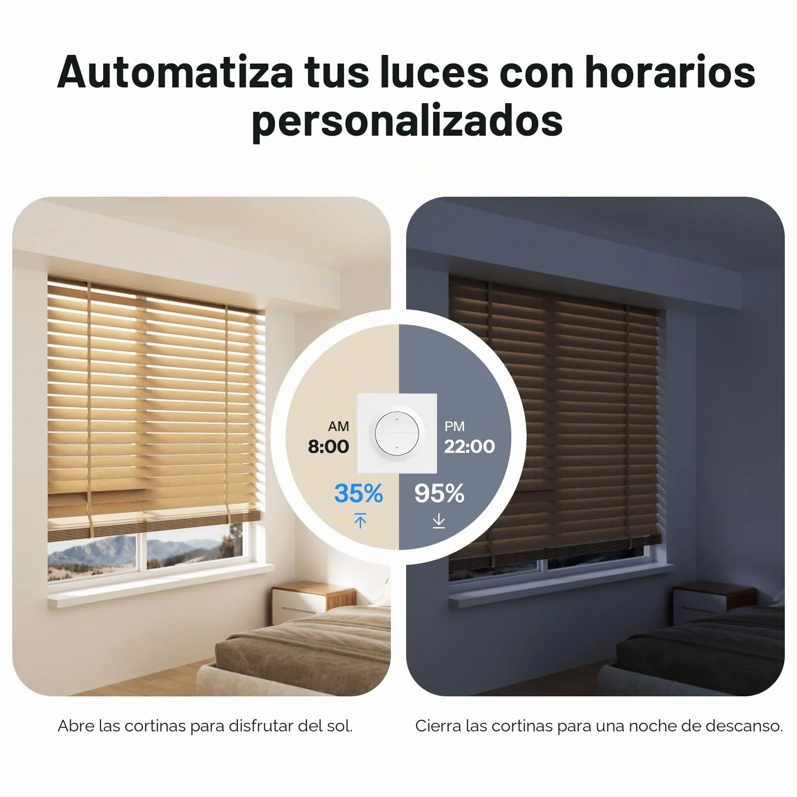SONOFF Fusion, Interruptor de Persianas Inteligente Zigbee, Orb-ZBRBS(MINI-ZBRBS-E), Control Porcentual, Temporizador y Voz, Repetidor Zigbee, Compatible con Home Assistant, Requiere Cable Neutro
