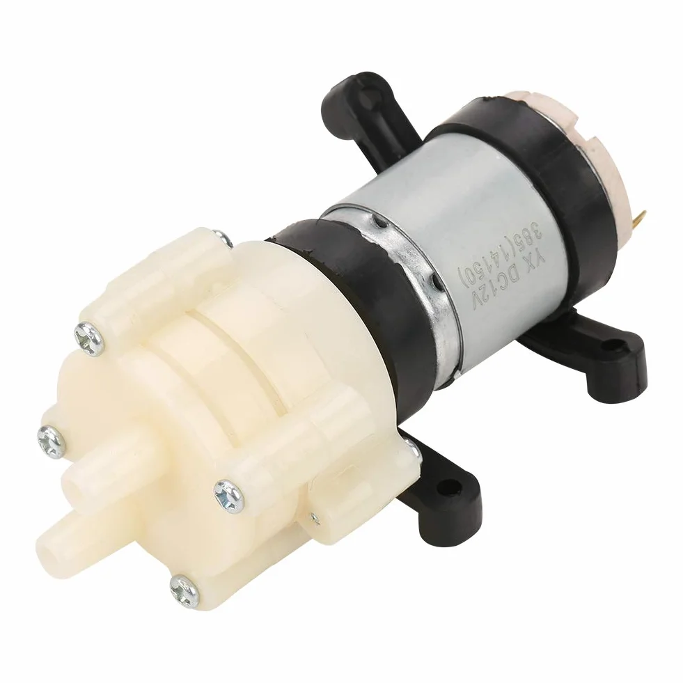 Bomba Agua Diafragma 12V Mini 1,5-2 L/min para Máquina de Té