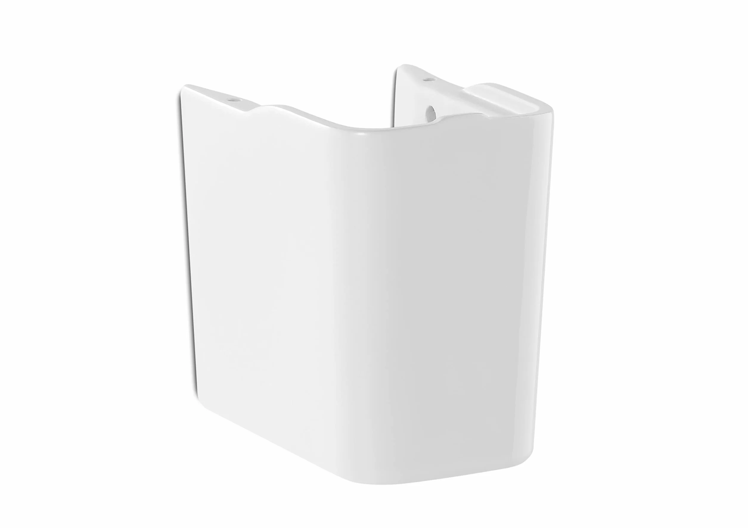 Roca,The Gap Original,Semipedestal para lavabo de porcelana,Blanco,195mm x 300mm x 295mm,A337471000