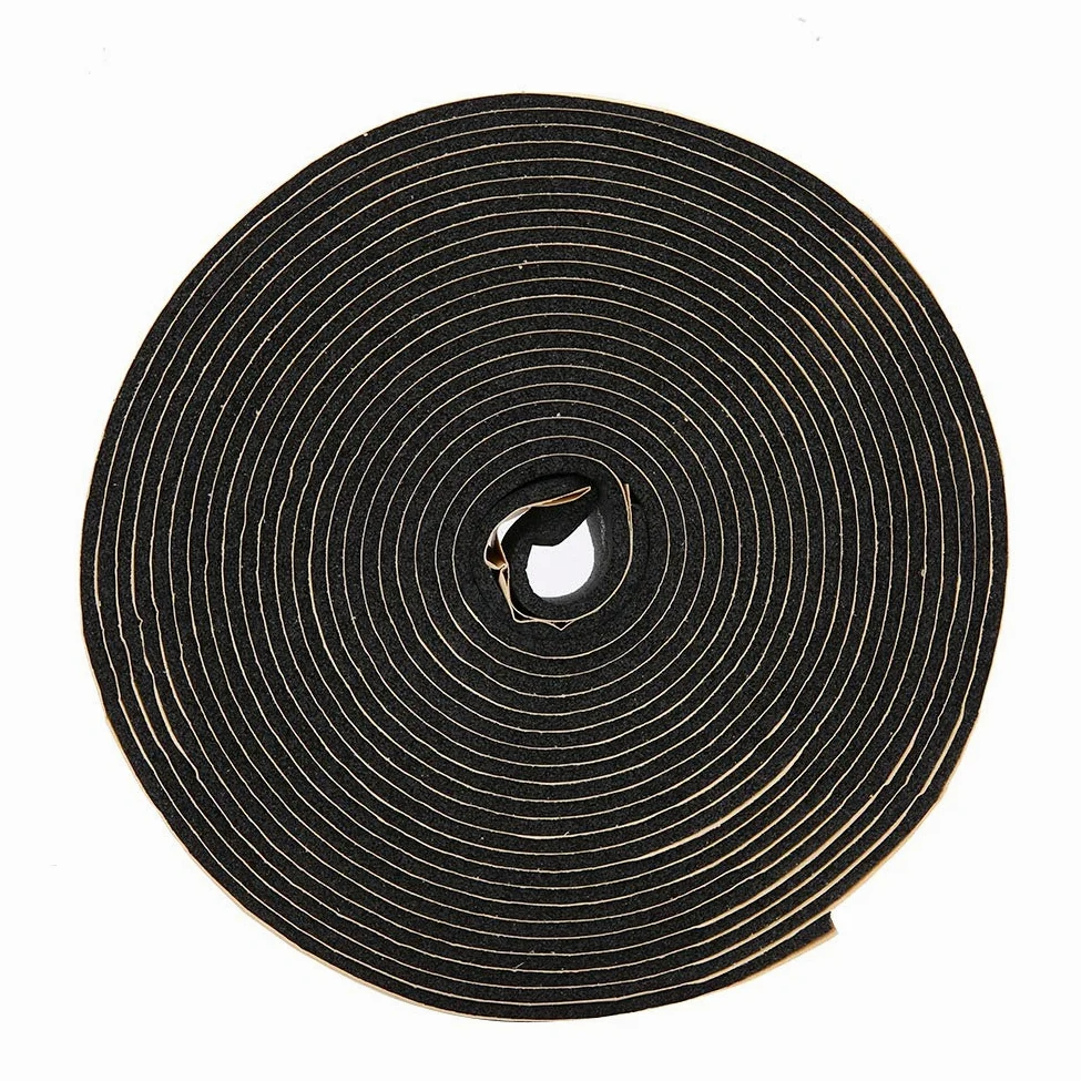 Cinta de Espuma, for Accesorios de Hardware Cinta Adhesiva de una Cara DIY Cinta de Sellado de Espuma autoadhesiva Cinta de Tira de Esponja for Aire Acondicionado, Armario, Armario