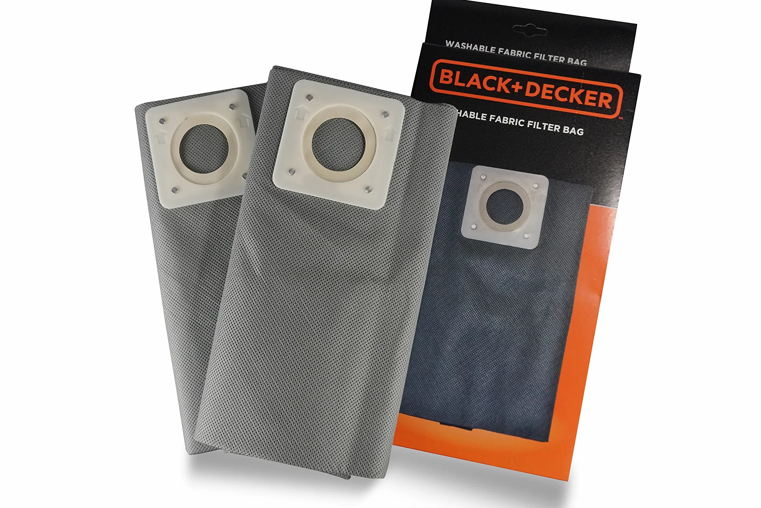 Black+Decker Bolsas de Filtro de Tela de 30 l para aspiradores sólidos y líquidos.