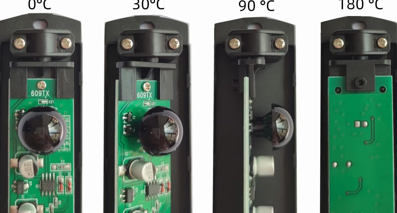 Juego Pareja par de fotocelulas infrarojos universales Sensor Externo automatico Puertas de Garaje Seguridad 12V/24 AC DC Contacto NO NC COM con Filtro Solar 20 Metros