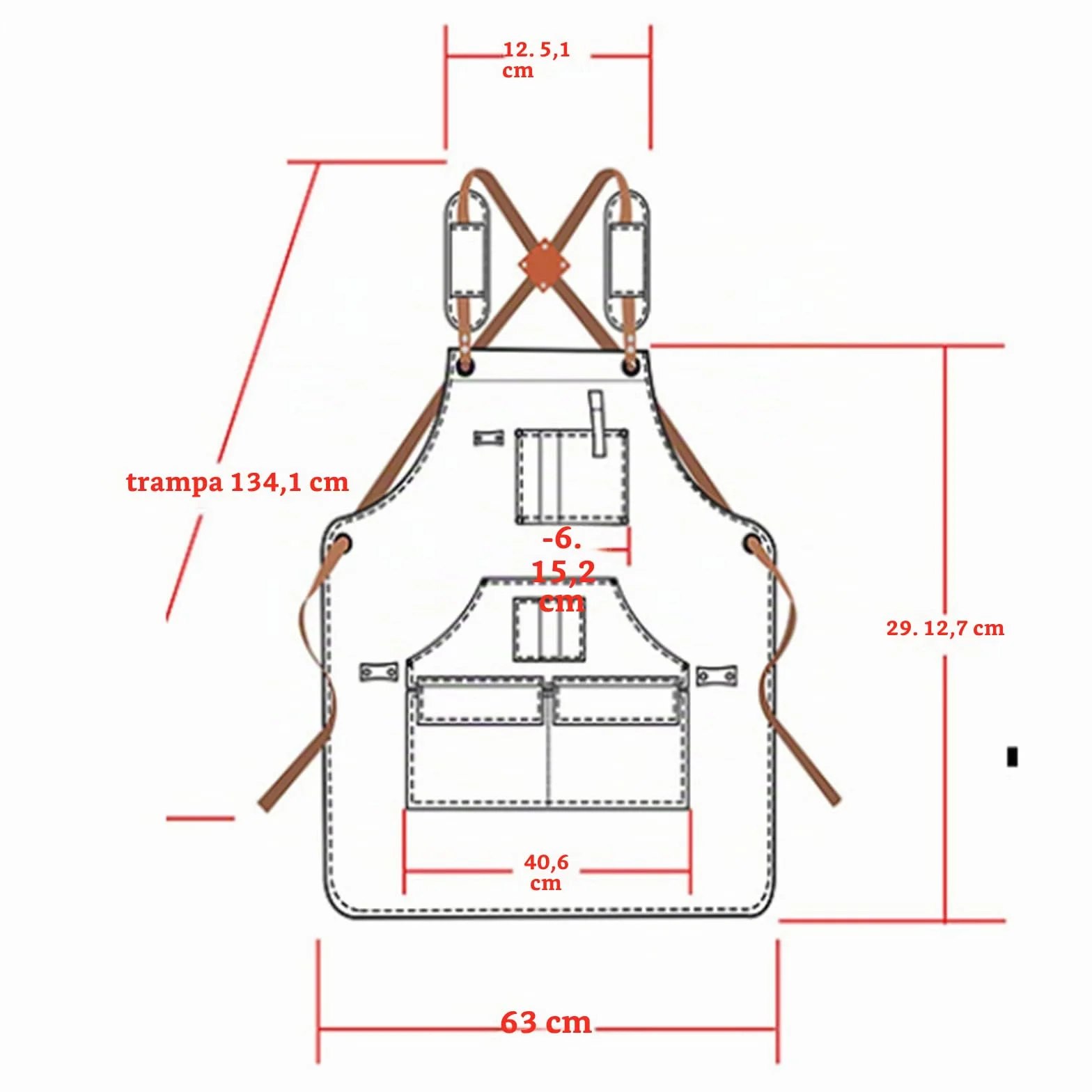 Delantal para Carpintero,Delantal de Trabajo con Bolsillos,Delantal Vaquera Hombre Delantales Barbacoa Lona Vaquera Para Hombres, Ajustable de M a XXL para Carpintería Soldadura Mujer Hombre