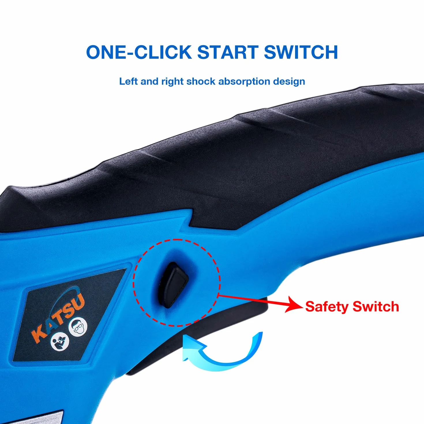 KATSU Tools Tijeras para Tela Eléctrica 3,6V Cortador de Tela Inalámbrica Ecargables con 2 Cabezas de Corte de Aleación de Acero, para Papel Cartulina Cuero Alfombra