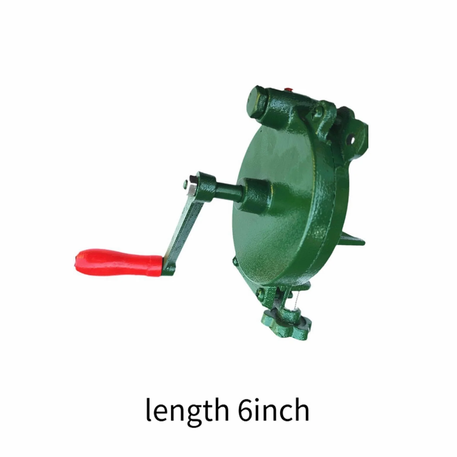 Milageto Herramienta de afilador de máquina de molienda de arranque a mano práctica, resistente al desgaste, múltiples usos múltiples fáciles de usar Manual de, 6 Inch