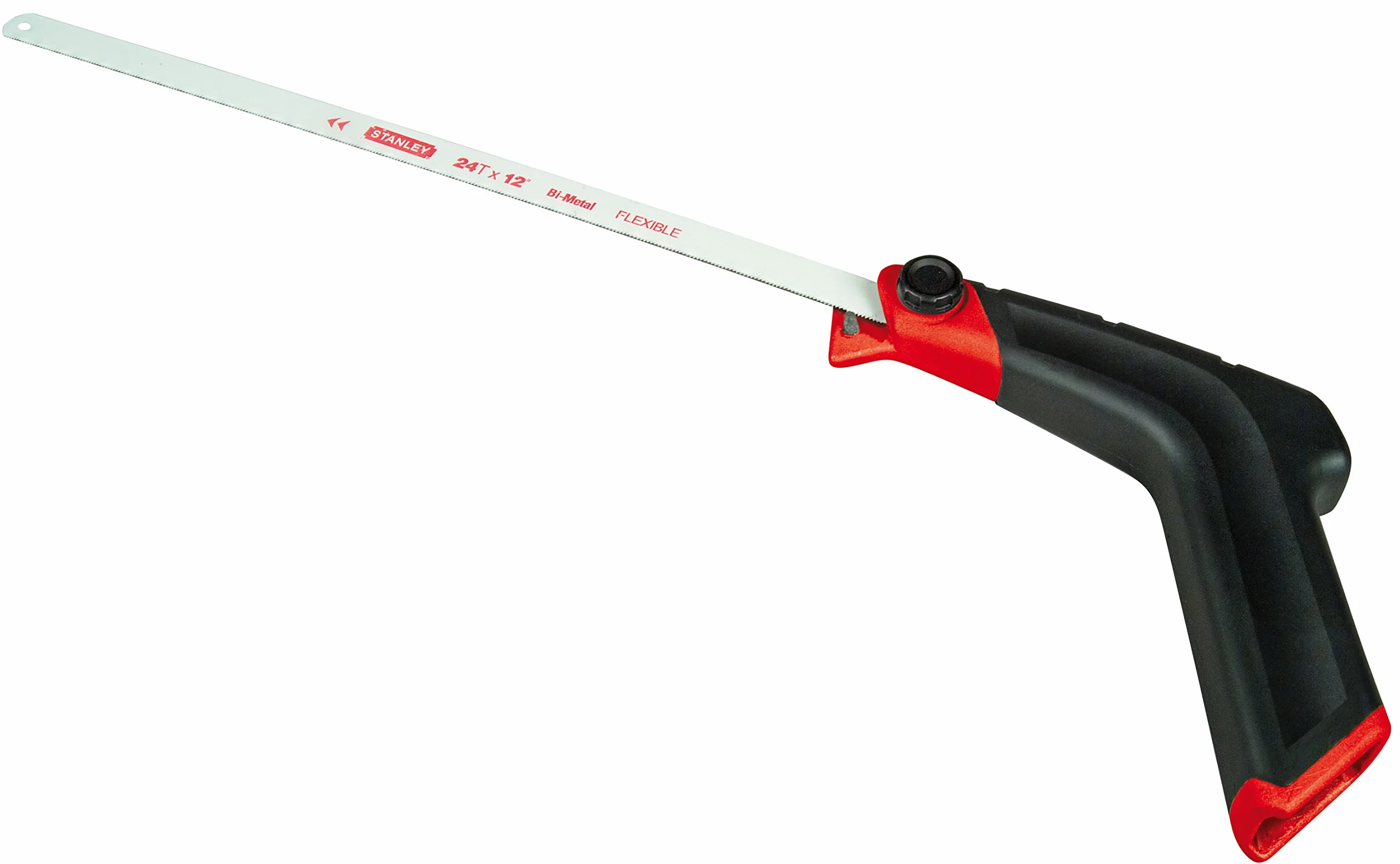 STANLEY FATMAX Sierra multifunción 120mm 45° 90° Cuchillas almacenables Mango revólver bimaterial 0-20-108