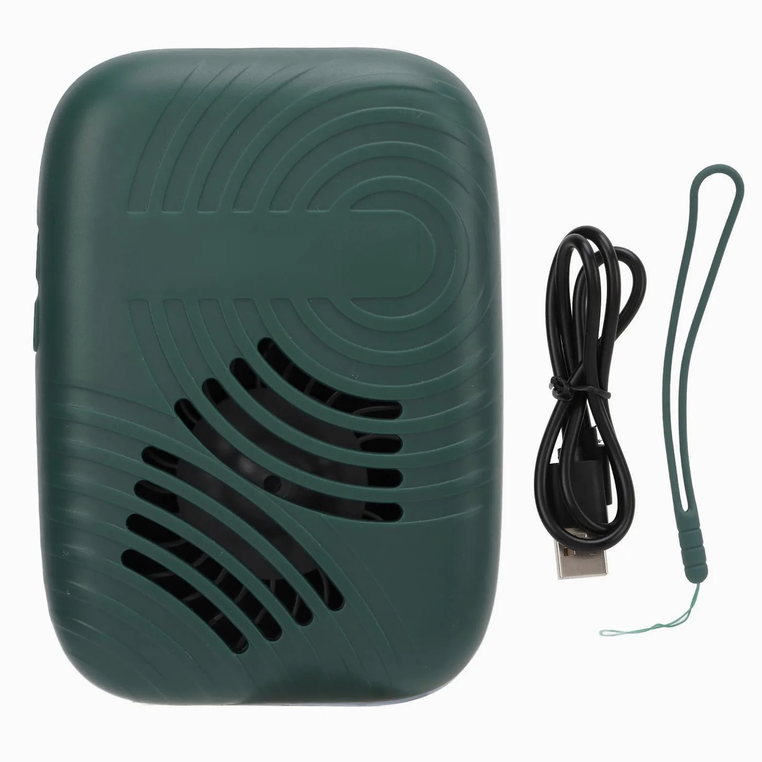Cosiki Secador de Pintura, Ajuste Inteligente, Mini Secador de Acuarela Eléctrico para Pintura Artística, Carga USB para Uso Interior/exterior (GREEN)