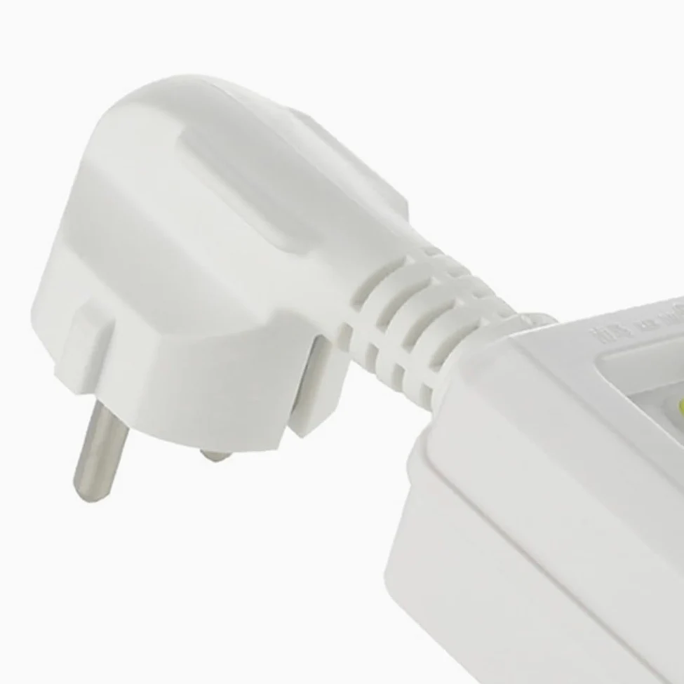 Adaptador de Enchufe de Seguridad con Protección Fugas RCD, 16 A, 220 V, 240 V, Enchufe Europeo, GFCI, Disyuntor Doméstico, Interruptor de Disparo.