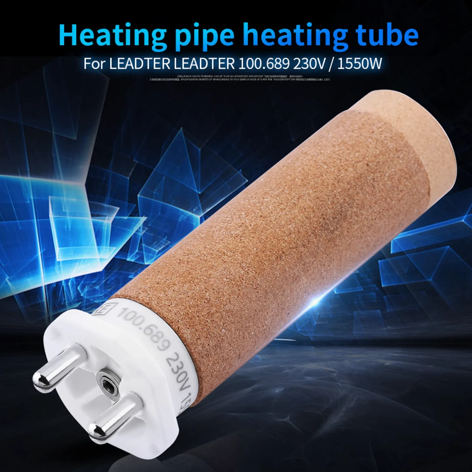 Elemento Calefactor de 230 V 1550 W, Cerámica de Alta Temperatura con Alambre de Resistencia de Aleación, para Pistola Soldadora de Plástico de Aire Caliente TRIAC S Trabajos de