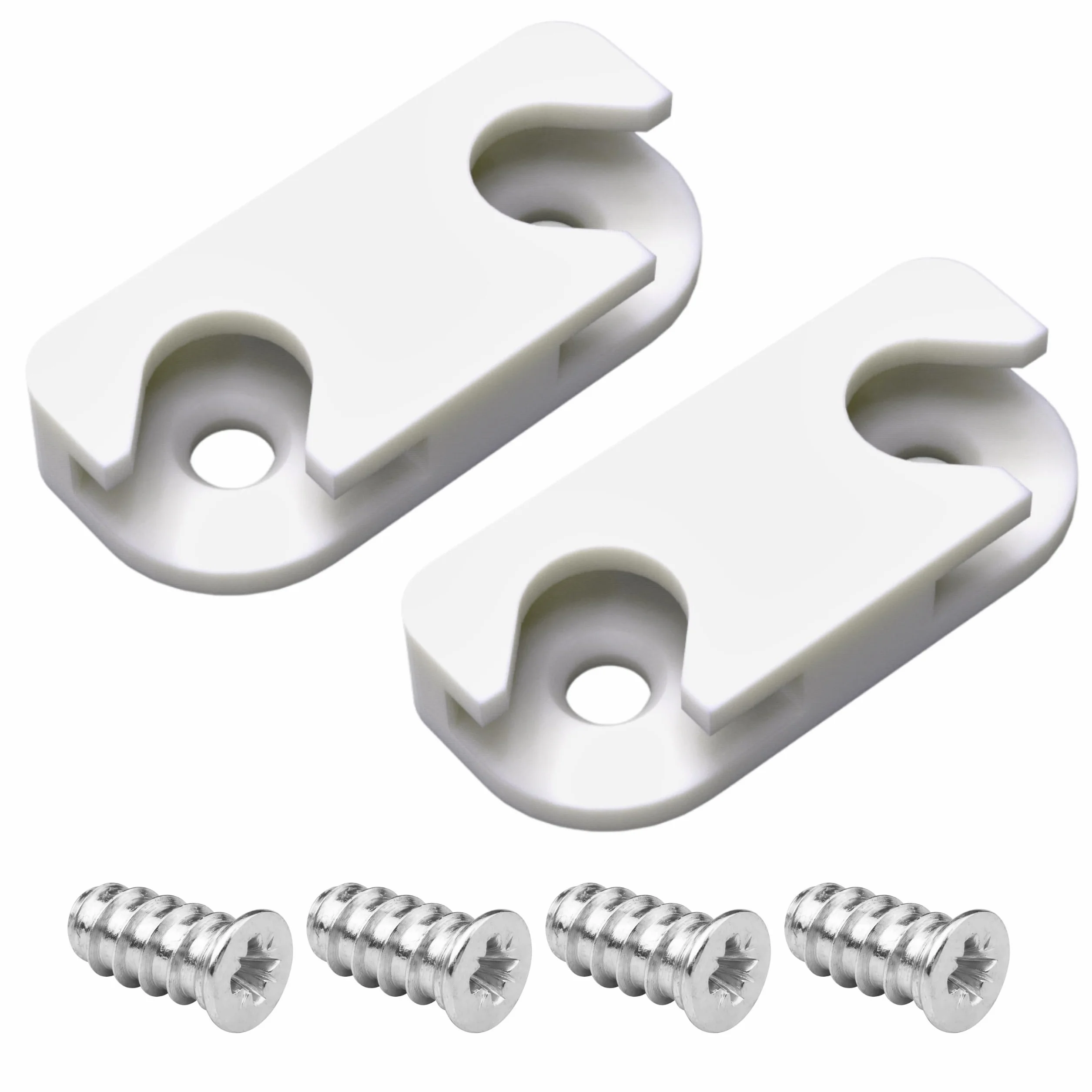 2 bisagras reforzadas compatibles con Ikea Bissa STÄLL HEMNES GREVBÄCK – Extra resistentes – Repuesto para pieza IKEA N.º 110364/116713 – para zapatero, zapatero y puerta de armario +