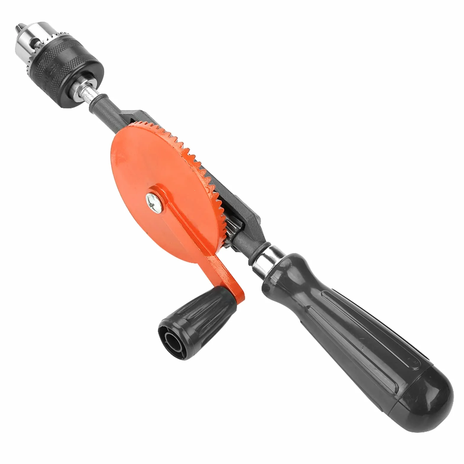 Taladro Manual de Manivela Ajustable, Mini Taladro Portátil, Jectse, Con Accionamiento de Piñones Dobles, Potente y Rápido, para Madera, Metal Fino y Suave, Plástico, PVC