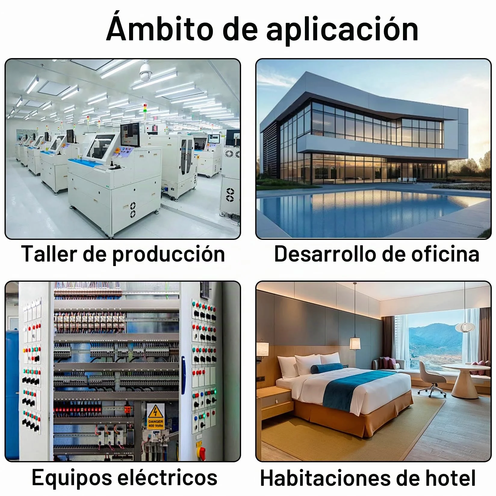 Heschen Tubo cilíndrico de cerámica de enlace de fusible RT18-32 RO15 10x38mm 2A 500V CE Pack de 10