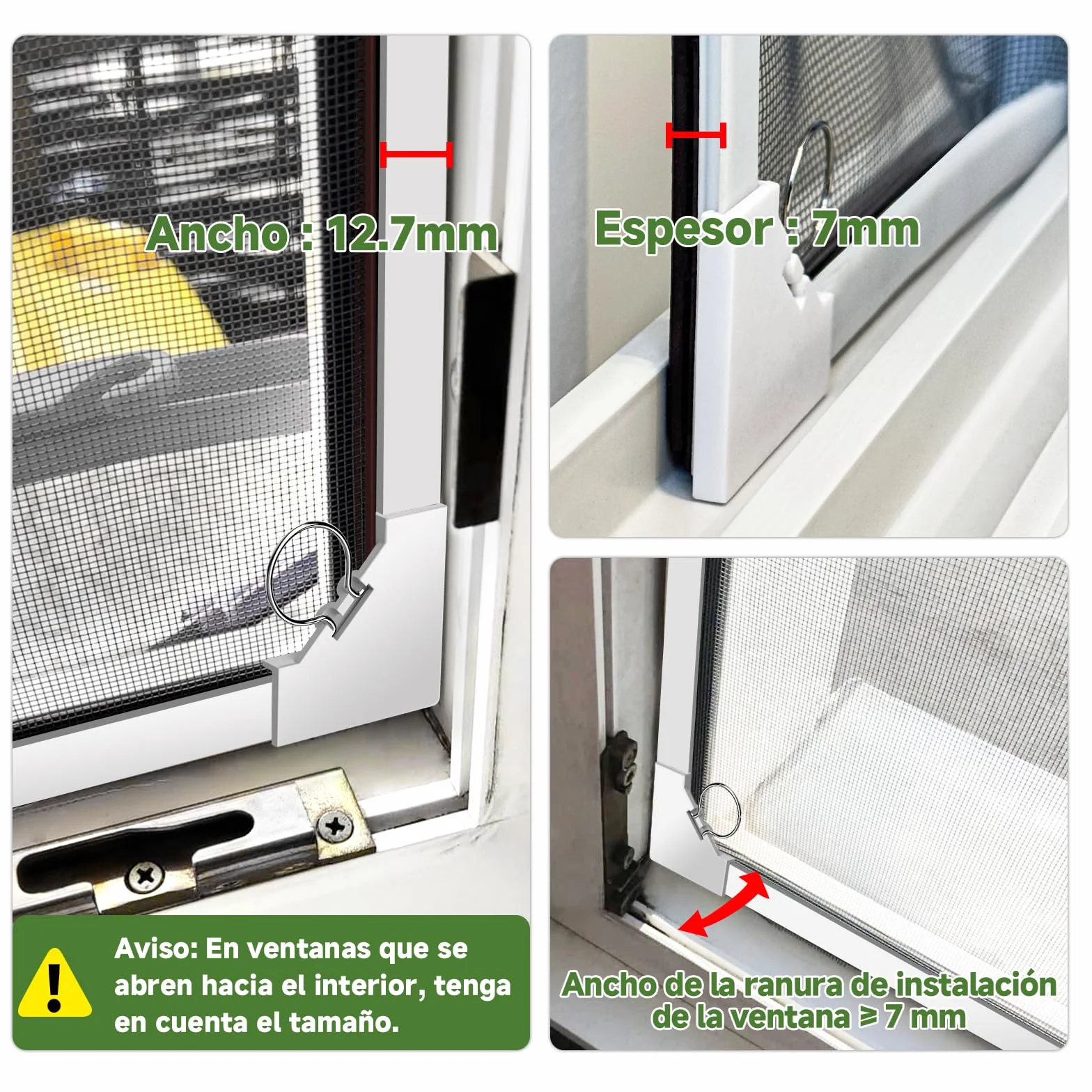 Mosquitera Ventana Magnética, 120x130 cm Fibra de Vidrio Premium, Protección Antimosquitos, DIY Ajustable Fácil Instalación Sin Taladrar, Mosquitera Magnetica para Ventana Correderas