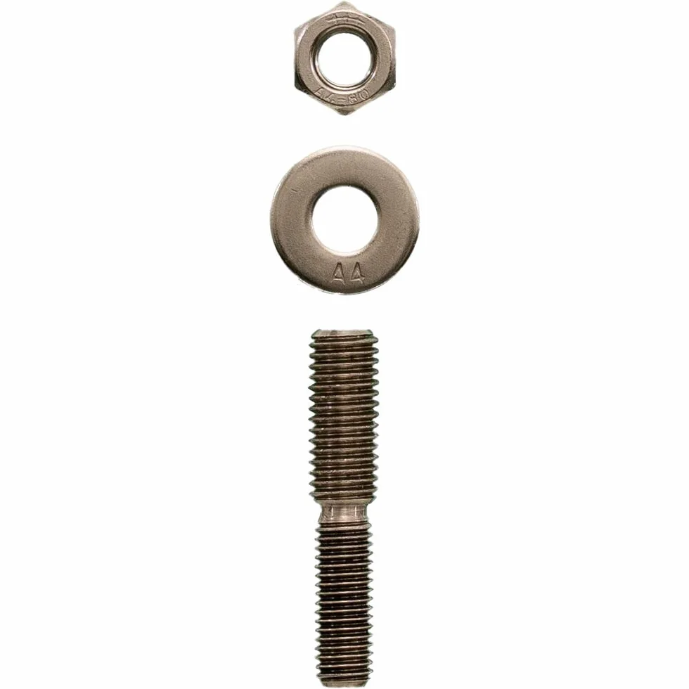 Fischer Thermax M12 M10 Klima, Kit de 2 tacos para fijación de climatizador en capa aislante, incluye barras de conexión M10 inoxidable, 569178