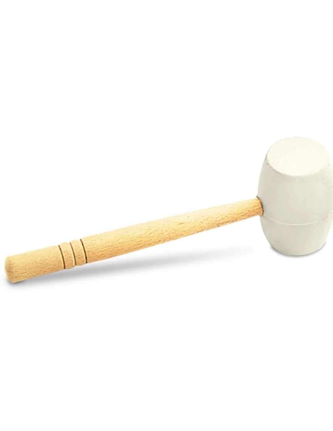 RUBI 65914 Maza de goma, Blanco, 750 g