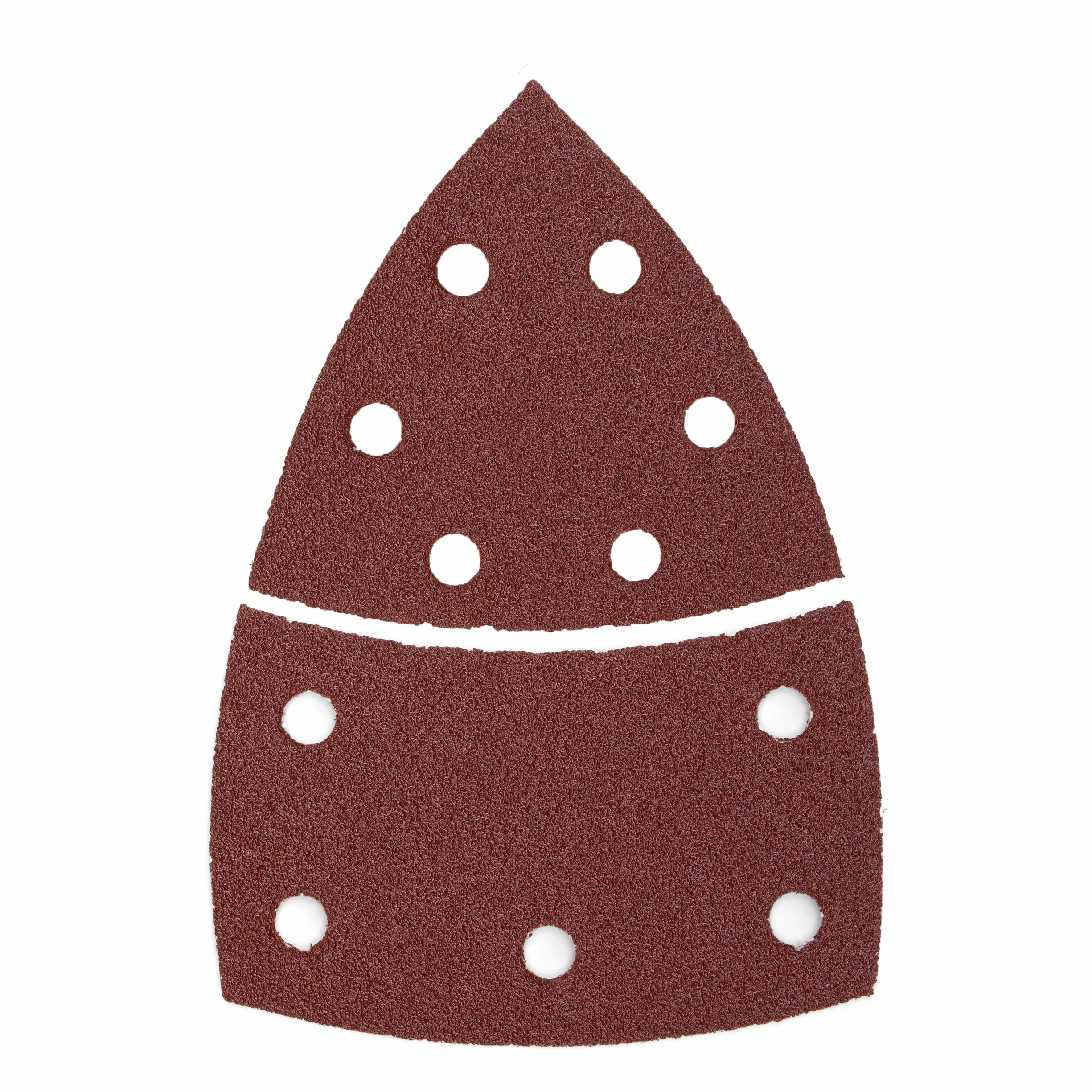 Fd-Workstuff Prio-Schleifdreiecke | 25 Stück | 11-Loch | 105 x 152 mm | Korn 40 | für Multischleifer | Schleifblätter | dreieckige Schleifpads | Schleifpapier