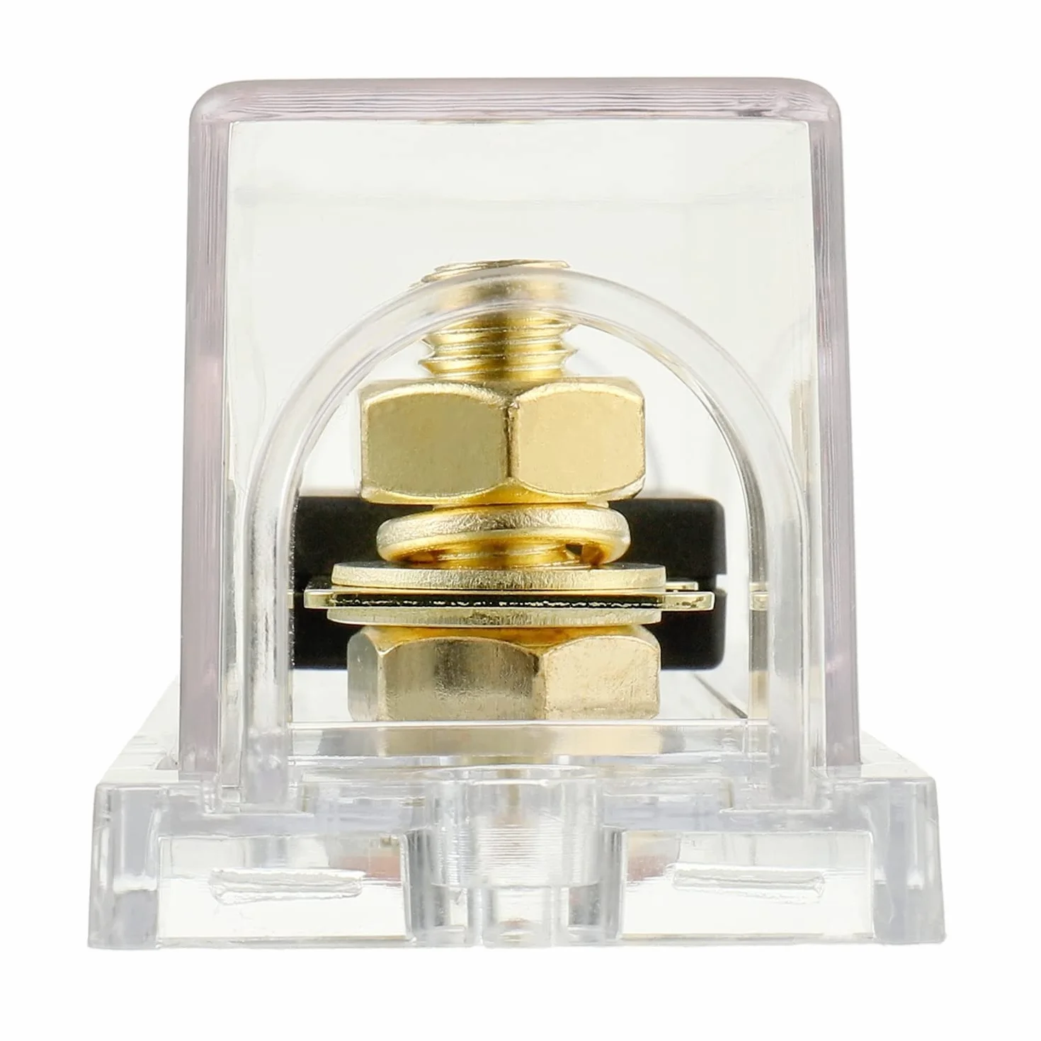 BOJACK 250A ANL Portafusibles Clear Shell y Fusibles 250 Amp 32 VDC para Sistema de Audio
