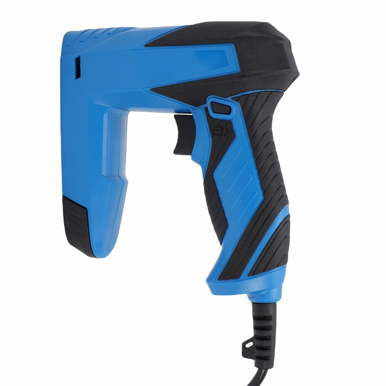 YWBL-WH Pistola Grapadora Eléctrica, Clavadora Grapadora Eléctrica Compacta y Liviana para Reparación de Muebles de Carpintería, con Compartimento de Carga Inferior y 3 Interruptores de (Enchufe de
