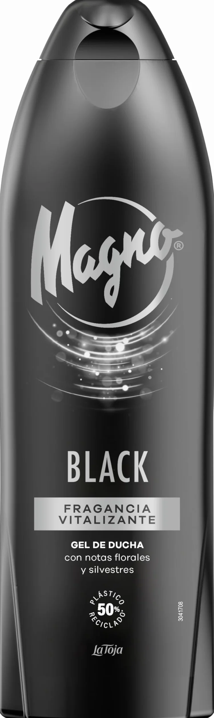 Magno - Gel de Ducha Black Energy 600ml - Fragancia energizante de toques cítricos